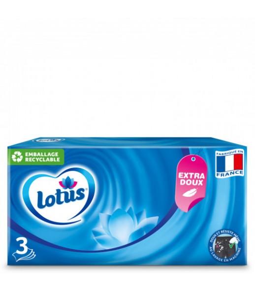 Lotus Boite mouchoirs Classic+ Pur Blanc - Lotus